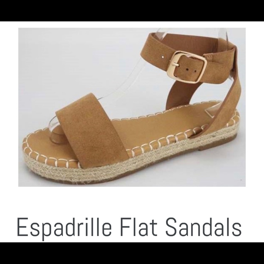 Espadrille sandals size 9